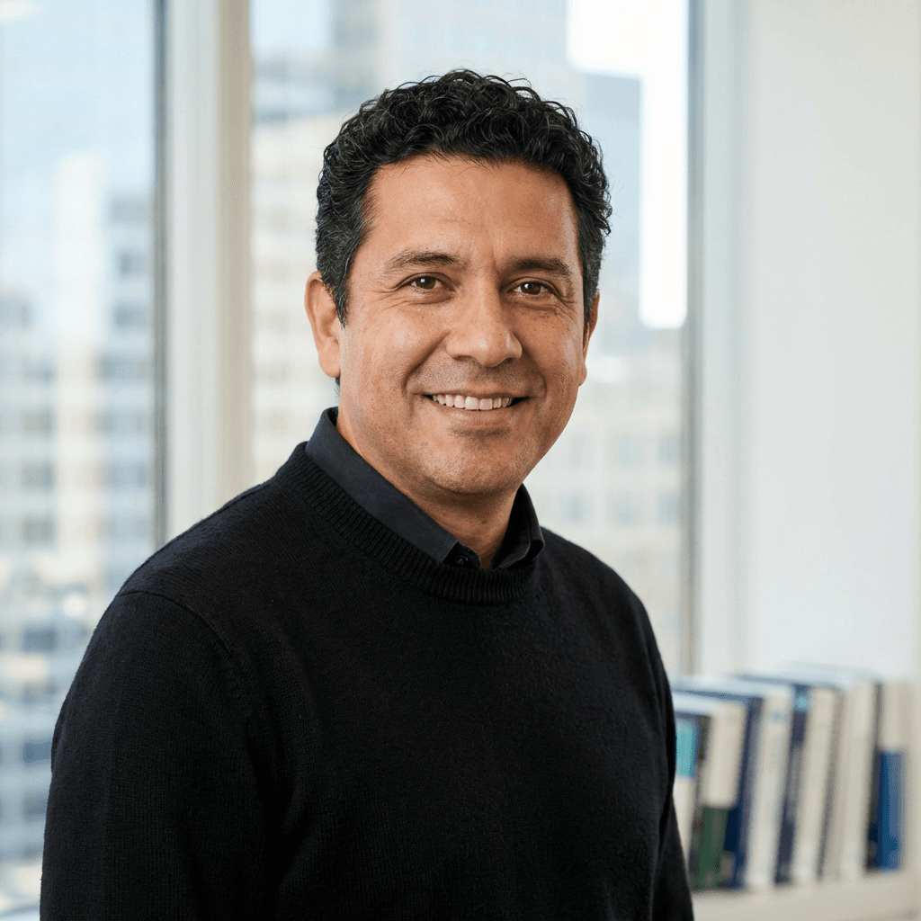 Male accounting director testimonial